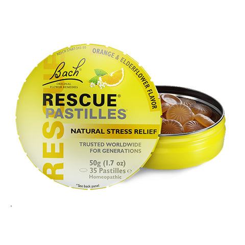 Rescue® Pastilles - Orange & Elderberry Flavor